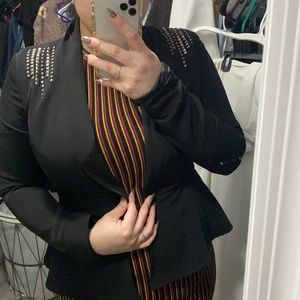 Peplum jacket